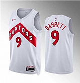 Men's Toronto Raptors #9 RJ Barrett White Association Edition Stitched Basketball Jersey Dzhi,baseball caps,new era cap wholesale,wholesale hats